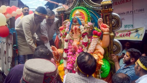 In Pics Ganesh Visarjan A Spectacle of Devotion and Celebration Across India In Pics Ganesh Visarjan A Spectacle of Devotion and Celebration Across India