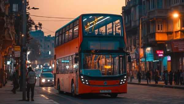 Lucknow s E-Double-Decker Buses Started Lucknow s E-Double-Decker Buses Started