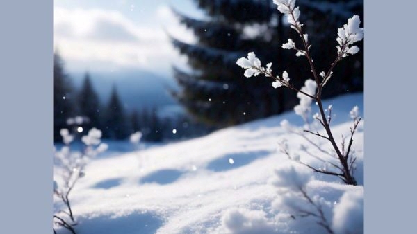 1st Time Snowfall in Odisha