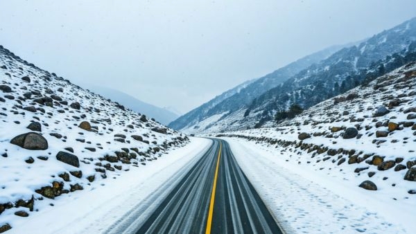 Heavy Snowfall in Sikkim