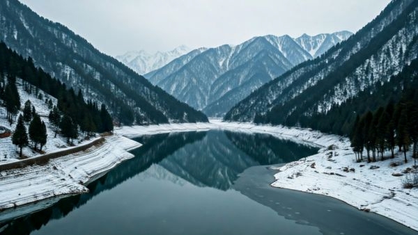 Heavy Snowfall in Sikkim