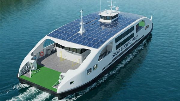 Maldives First Solar Ferry from India Maldives First Solar Ferry from India