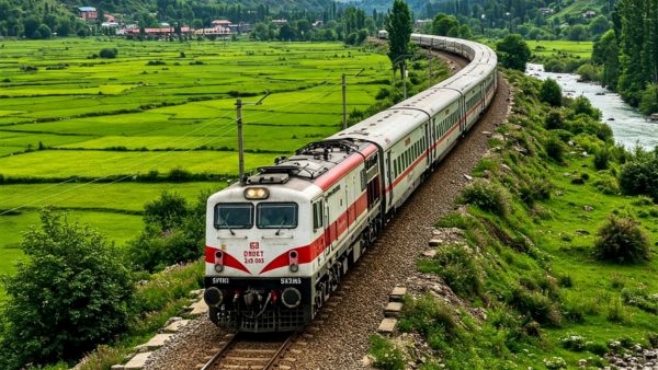 1st Direct Train to Kashmir to Begin