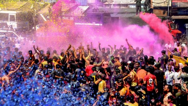 How India Celebrated Holi