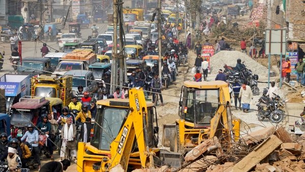 Varanasi s Dalmandi Road Widening Starts Varanasi s Dalmandi Road Widening Starts
