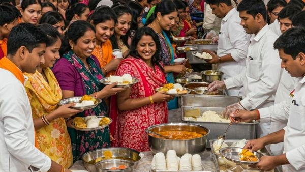 Bada Mangal s Culture Fills Lucknow
