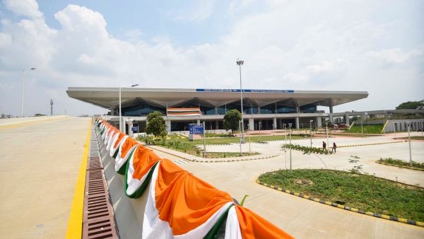 Modi Opens Patna Airport Terminal Modi Opens Patna Airport Terminal