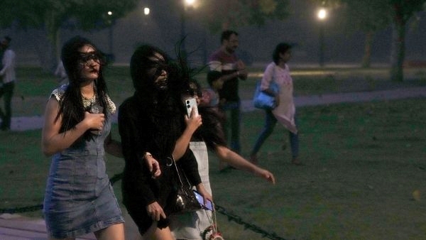 Stormy Weather Hits Delhi