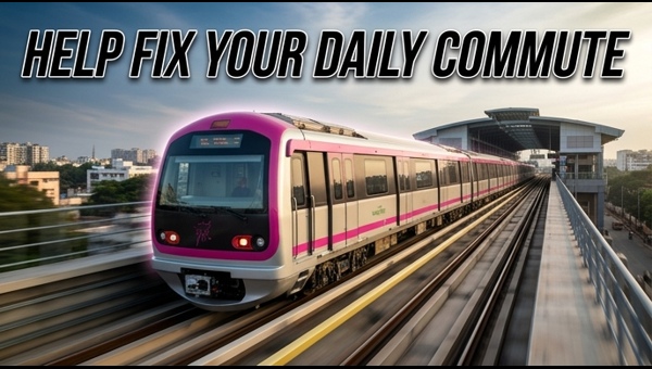 Bengaluru Metro Launches New Commuter Survey: Share Your Feedback on Pink Line and Train Timings for 2026