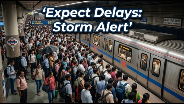 Delhi Metro Speed Restrictions: Essential Travel Tips for Today's Thunderstorm Alert 2026
