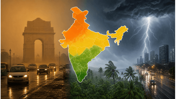India Weather Alert: Severe Storms and Heavy Rain Warnings Issued for Delhi-NCR, Bengaluru, and Kerala as Monsoon Approaches in 2026 India Weather Alert: Severe Storms and Heavy Rain Warnings Issued for Delhi-NCR, Bengaluru, and Kerala as Monsoon Approaches in 2026