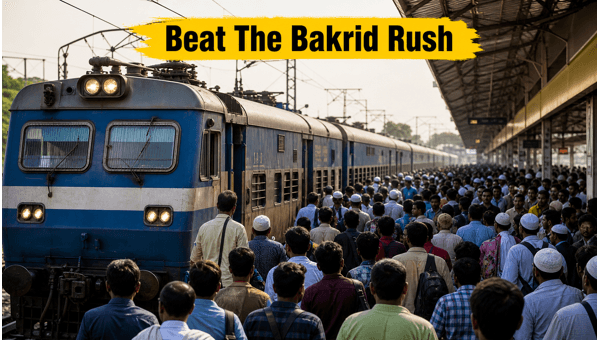 Indian Railways Bakrid Special Trains 2026: Check Routes, Booking Status, and Travel Updates for Festive Rush Indian Railways Bakrid Special Trains 2026: Check Routes, Booking Status, and Travel Updates for Festive Rush