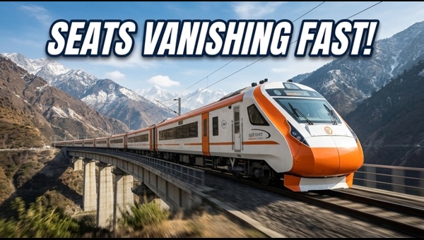 Jammu–Srinagar Vande Bharat Express: Weekend Seats Vanishing Fast as Demand Hits Record Highs in 2026