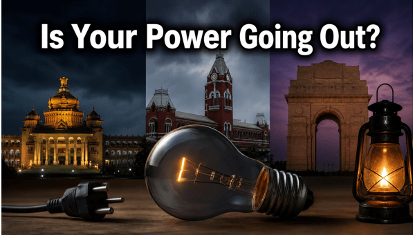 Power Cut Today: Check Affected Areas and Timings in Bengaluru, Chennai, and Delhi for 22 May 2026