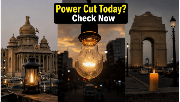 Scheduled Power Cuts Today: Check Affected Areas in Bengaluru, Chennai, and Delhi for 29 May 2026 Maintenance Updates Scheduled Power Cuts Today: Check Affected Areas in Bengaluru, Chennai, and Delhi for 29 May 2026 Maintenance Updates