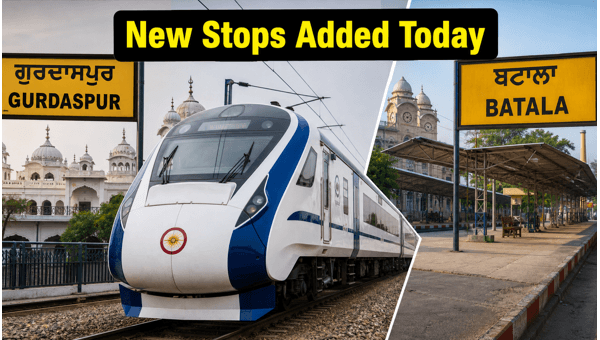 Amritsar-Katra Vande Bharat Express Route Update: New Stops Added in 2026 for Easier Pilgrimage Amritsar-Katra Vande Bharat Express Route Update: New Stops Added in 2026 for Easier Pilgrimage