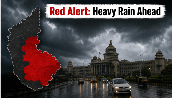 Bengaluru and Karnataka Red Alert 2026: IMD Issues Urgent Warning for Heavy Rainfall and Storms Bengaluru and Karnataka Red Alert 2026: IMD Issues Urgent Warning for Heavy Rainfall and Storms