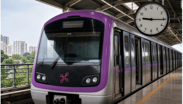 Bengaluru Metro Purple Line Technical Snag: Major Delays Reported on June 26, 2026, Check Status
