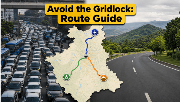 Bengaluru traffic alert: Swearing-in ceremony causes major road closures and airport delays in June 2026 – Essential tips for commuters