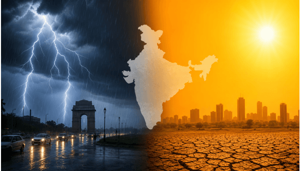 IMD Weather Alert June 2026: Sudden Thunderstorms and Severe Heatwave Forecast for 21 States IMD Weather Alert June 2026: Sudden Thunderstorms and Severe Heatwave Forecast for 21 States