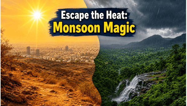 Monsoon Weekend Getaways Near Hyderabad: Top 3 Scenic Spots to Explore After the 2026 IMD Rain Alert Monsoon Weekend Getaways Near Hyderabad: Top 3 Scenic Spots to Explore After the 2026 IMD Rain Alert