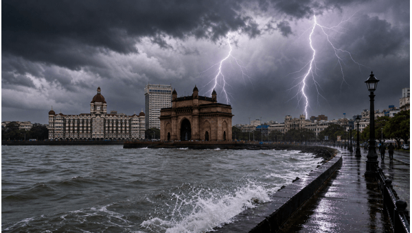 Mumbai Weather Alert June 9: Heavy Thunderstorms and Lightning Disruptions Expected Across City Mumbai Weather Alert June 9: Heavy Thunderstorms and Lightning Disruptions Expected Across City