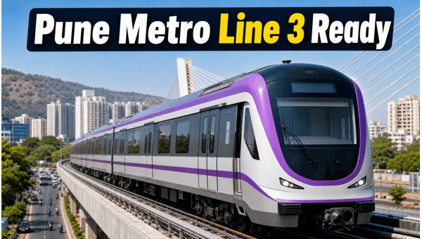 Pune Metro Line 3 Launch Date Announced: Maan to Ramnagar Route to Open on July 15, 2026 for Commuters