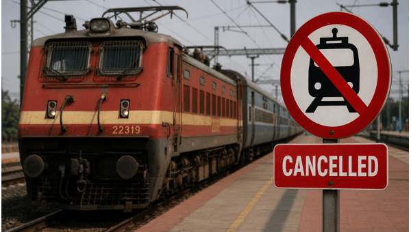 SECR Train Cancellations 2026: 77 Trains Cancelled in Bilaspur Division Until June 19 for Infrastructure Work