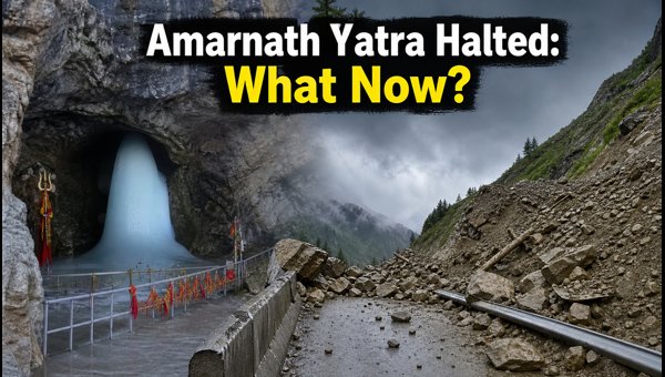 Amarnath Yatra 2026 Halted: Latest Updates on Route Closures and Travel Advice for Pilgrims Amarnath Yatra 2026 Halted: Latest Updates on Route Closures and Travel Advice for Pilgrims