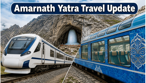 Amarnath Yatra 2026: New Vande Bharat Specials and Vistadome Route Changes for Pilgrims Amarnath Yatra 2026: New Vande Bharat Specials and Vistadome Route Changes for Pilgrims
