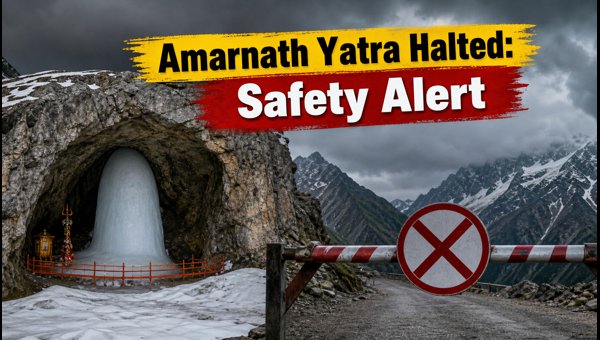 Amarnath Yatra Suspended 2026: Latest Updates on Route Closures and Pilgrim Safety Guidelines Amarnath Yatra Suspended 2026: Latest Updates on Route Closures and Pilgrim Safety Guidelines