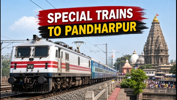 Ashadhi Ekadashi 2026 Special Trains: Central Railway Routes, Schedule, and Booking Details for Pilgrims Ashadhi Ekadashi 2026 Special Trains: Central Railway Routes, Schedule, and Booking Details for Pilgrims