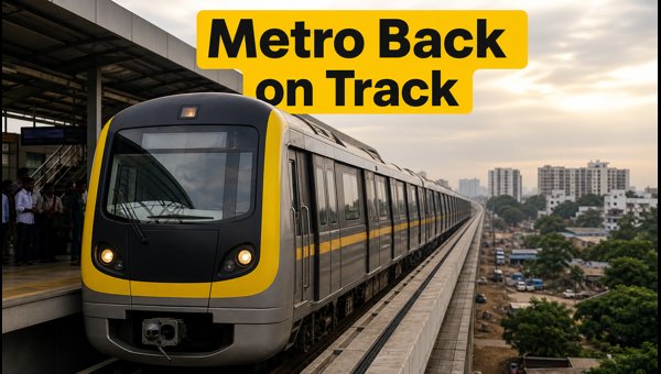 Bengaluru Yellow Line Metro Status: Service Restoration and Commuter Advisory for July 2026