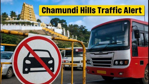 Chamundi Hills Ashada Friday 2026: Traffic Rules, Shuttle Services, and Darshan Guide