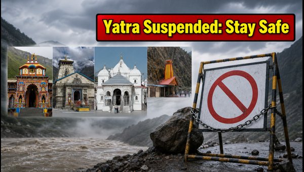 Char Dham Yatra Suspended 2026: Latest Uttarakhand Travel Advisory and Route Status Updates Char Dham Yatra Suspended 2026: Latest Uttarakhand Travel Advisory and Route Status Updates