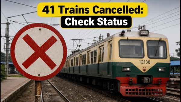 Chennai EMU Train Cancellations July 2026: 41 Suburban Services Suspended on July 5 and 12 Chennai EMU Train Cancellations July 2026: 41 Suburban Services Suspended on July 5 and 12