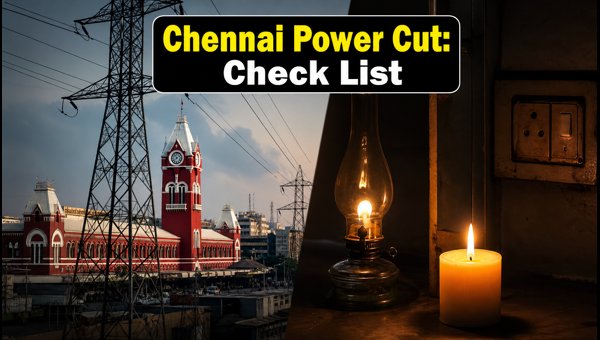Chennai Power Cut Update 24 July 2026: TANGEDCO Maintenance Schedule and Affected Areas List
