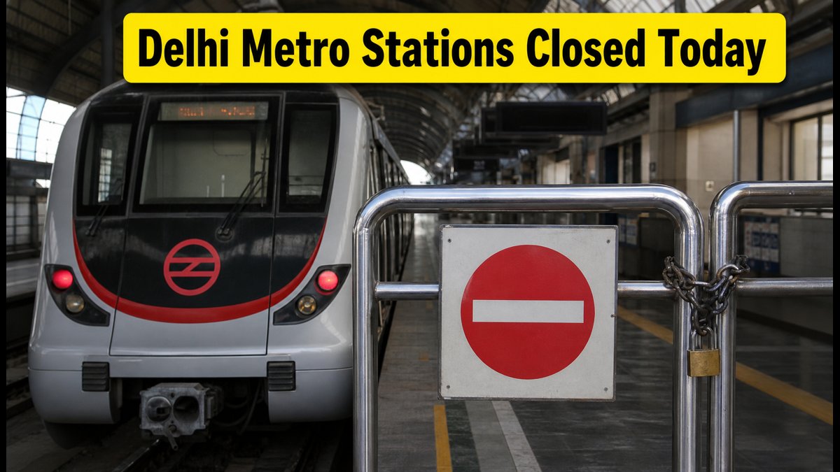 Delhi Metro Alert: Rajiv Chowk and Central Secretariat Closed Amid Protests; Check Alternate Routes