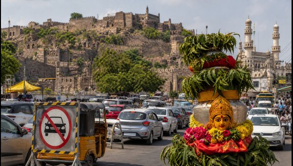 Golconda Fort Bonalu Traffic Restrictions 2026: Essential Route Diversions and Parking Guide