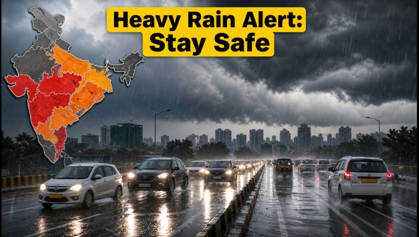 IMD Weather Alert 2026: Red and Orange Warnings Issued for Heavy Rainfall and Travel Disruptions in India IMD Weather Alert 2026: Red and Orange Warnings Issued for Heavy Rainfall and Travel Disruptions in India