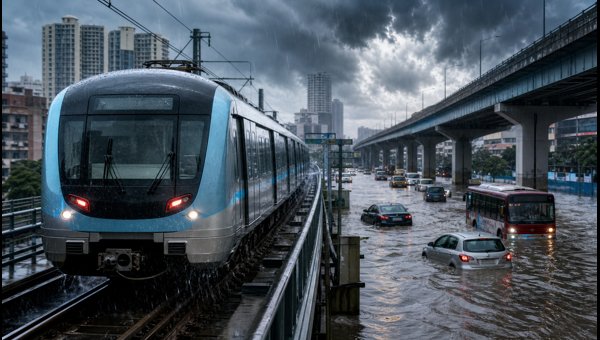 Mumbai Metro Delays Today: Heavy Monsoon Rain Triggers Crowd Control and Service Updates 2026 Mumbai Metro Delays Today: Heavy Monsoon Rain Triggers Crowd Control and Service Updates 2026
