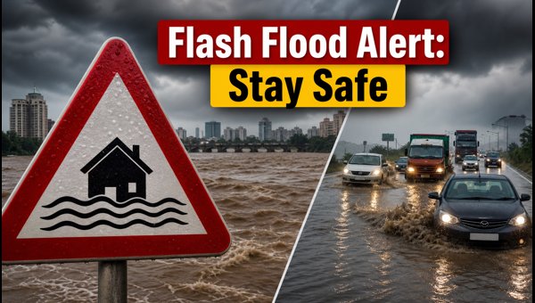 South Gujarat Flash Flood Alert 2026: Schools Closed and NH-48 Travel Warnings Issued Amid Heavy Rains