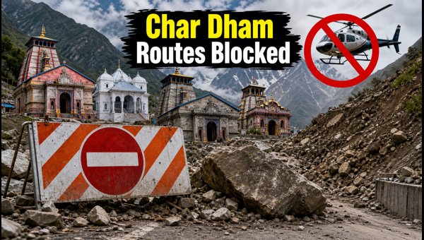 Uttarakhand Orange Alert: Char Dham Yatra Routes Blocked and Helicopter Services Suspended 2026 Uttarakhand Orange Alert: Char Dham Yatra Routes Blocked and Helicopter Services Suspended 2026