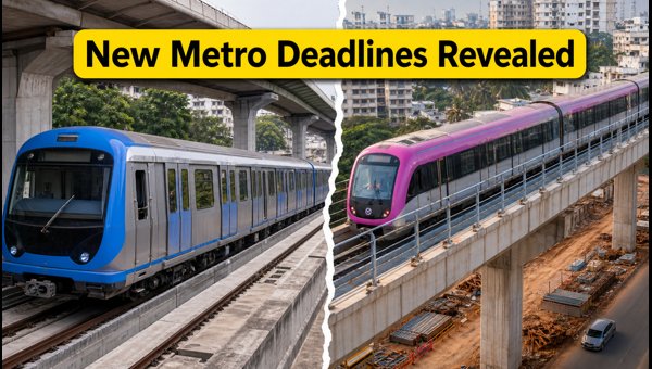 Bengaluru Metro Update 2026: New Blue Line Deadlines, Pink Line Opening, and ORR Traffic Plans Bengaluru Metro Update 2026: New Blue Line Deadlines, Pink Line Opening, and ORR Traffic Plans
