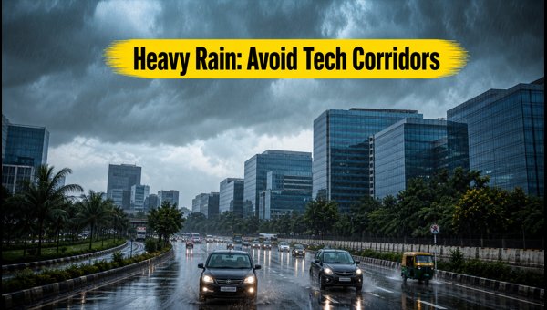 Bengaluru Rain Alert: Heavy Showers and Traffic Disruptions Expected Across Tech Corridors on August 21, 2026 Bengaluru Rain Alert: Heavy Showers and Traffic Disruptions Expected Across Tech Corridors on August 21, 2026