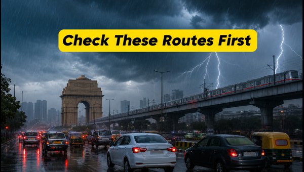 Delhi-NCR Weather Update August 26 2026: Traffic Alerts, Flooded Underpasses, and Flight Delays