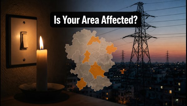 Delhi Power Cut Today: List of Affected Areas, Timings, and Discom Updates for August 25, 2026 Delhi Power Cut Today: List of Affected Areas, Timings, and Discom Updates for August 25, 2026