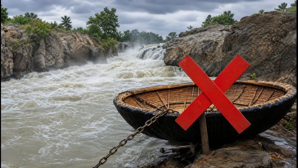 Hogenakkal Falls Coracle Rides Suspended: Weekend Travel Advisory and Safer Alternatives 2026 Hogenakkal Falls Coracle Rides Suspended: Weekend Travel Advisory and Safer Alternatives 2026