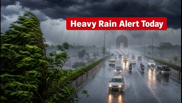 IMD Rain Alert August 2026: Heavy Monsoon Showers and Traffic Disruptions Across Delhi NCR and North India IMD Rain Alert August 2026: Heavy Monsoon Showers and Traffic Disruptions Across Delhi NCR and North India