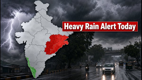 IMD Weather Alert August 2026: Heavy Rain and Thunderstorm Warnings for Odisha, Chhattisgarh, and Kerala